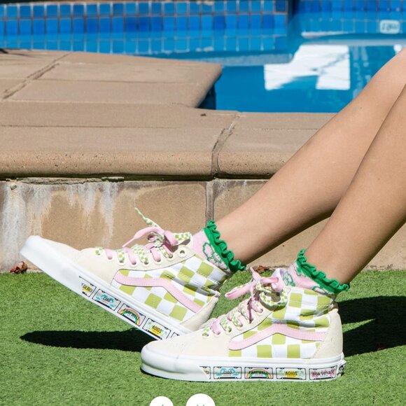 Vans x Emma Mulholland on Holiday Sk8-hi Tapered 'whimsical Checkerboard - Picture 5 of 14